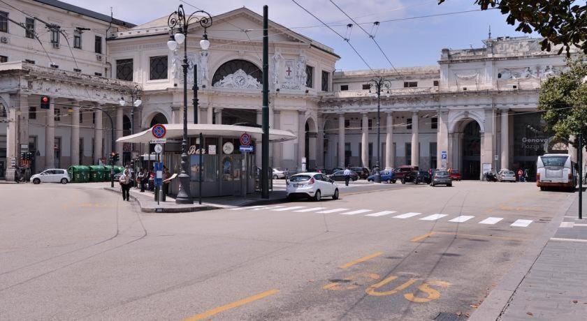 Hotel Delfino Blue Genua Exterior foto